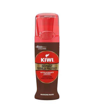 KIWI Shine Shoe Care Wax Cream with Self-Applicator Brown Est ndar Colourless