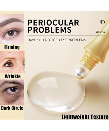 Retinol Eye Cream Roller Eye serum Eye cream for Dark Circles & Puffy Eyes Eye Serum Anti Aging Nourishing Upcircle & Under Eye Area Eye Bag Removal Firming Eye Cream Reduce Wrinkles & Eye Lift - Buy Online on GoSupps.com
