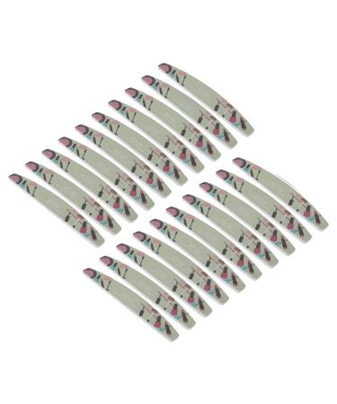 Sanding Nail File Reusable Nail Sanding Pads Wide Applications for Nail Art for Manicure Care (Narootehogdnug1v0-13)