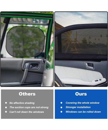 2 PCs Universal Car Sun Visor - UV Protection for Babies Children & Pets | Side Window Sunshade for Ultimate Sun Protection - Buy Online on GoSupps.com