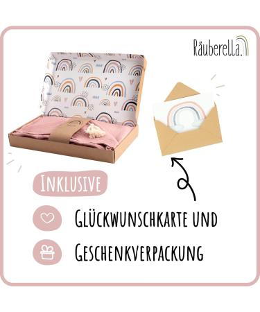 R uberella Hooded Towel for Babies | 75x100 cm | Ideal Birth Gift for Boys & Girls | Soft Old Pink - Buy Online on GoSupps.com