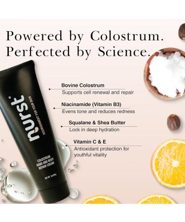Nurst Colostrum Daily Face Moisturizer - Lightweight Hydrating Cream with Natural Citrus Scent - Daily Facial Moisturizer for All Skin Types - Niacinamide Hyaluronic Acid - Buy Online on GoSupps.com