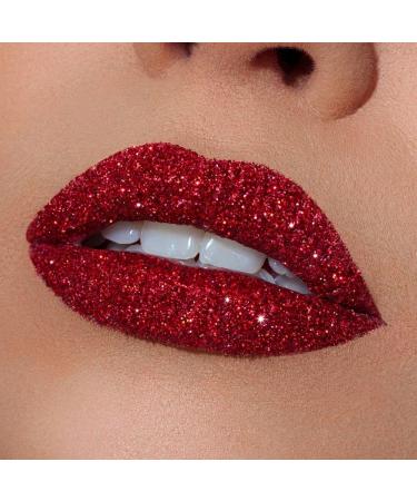 BEAUTYBLVD Glitter Lips Kit - Ruby Slippers | Waterproof, Smudge Proof, Long Lasting | Cruelty Free - Buy Online on GoSupps.com