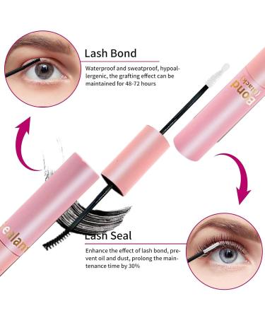 Lash Cluster Glue | Cluster Glue Mascara Long Lasting Individual Lash Mascara Glue Dual-ended Eye Lash Glue Mascara Cluster Eyelash for Women Girls Jmedic - Buy Online on GoSupps.com