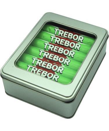 Trebor Softmints Peppermint 14 x 42g Rolls Bundle with Silver Window Lid Refillable Tin - Buy Online on GoSupps.com