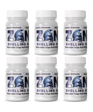 Zone Original Smelling Salts Powerlifting Amonnia Inhalent Sniffing Salts Weightlifting Powerlifting Strongman - User Activated Series - Original (6 Pack) Zone Original (6 Pack)