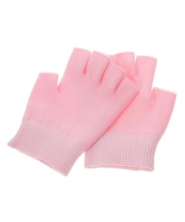 Beavorty 1 Pair Fingerless moisturizing Gloves Cotton Hand Gloves moisturizing Mositurizing Mitten Hydrating Gloves Gel Gloves Moisturizing Gloves Gel Mitten Mittens Hand Torn Cotton Gloves