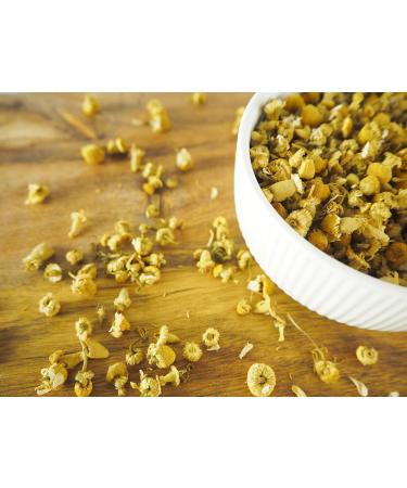 Chamomile Tea Camomile Dried Flowers Organic Herbal Inflorescence Matricaria chamomilla Tea for Infusion 300G - Buy Online on GoSupps.com