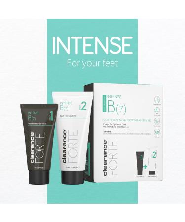Clearance Forte Intense B7 Foot Therapy Set | Intensive Foot Care Duo | Nourishes Heals and Revitalizes Dry Irritated Skin | With Bisabolol Urea Biotin and Essential Oils | 100ml & 60ml - Buy Online on GoSupps.com