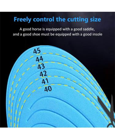 CSCDD Cuttable Unisex Orthotic Insoles for Arch Support | Sport Running Shoe Pads & Cushion Inserts for Foot Care - Buy Online on GoSupps.com