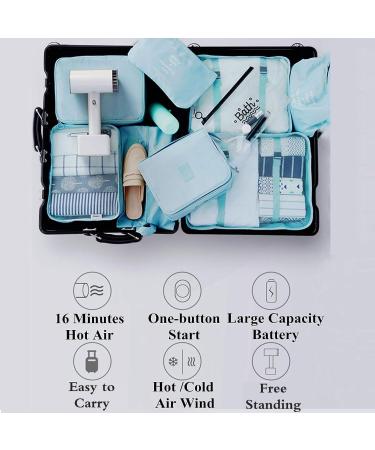 Cordless Hair Dryer Blower Portable Travel Hair Dryers Lightweight Mini Blows Dryer Intelligent Battery Rechargeable Hair Dryer for Home/Travel Hair Care Dryer - Buy Online on GoSupps.com