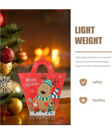 Cabilock Christmas Goody Boxes 20pcs Cookie Candy Boxes Xmas Treats Party Favors - Buy Online on GoSupps.com