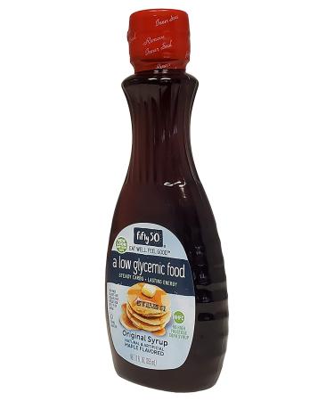 Fifty 50 Original Maple Syrup - 12 fl oz (355 ml) | Authentic Flavor - Buy Online on GoSupps.com