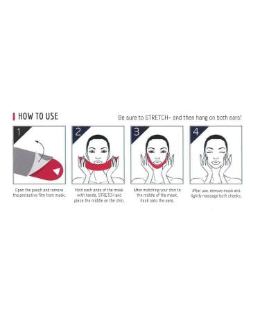 Avajar Perfect V Lifting Mask - 5 Count Pack for Firming & Sculpting | Anti-Aging Face Treatment - Buy Online on GoSupps.com