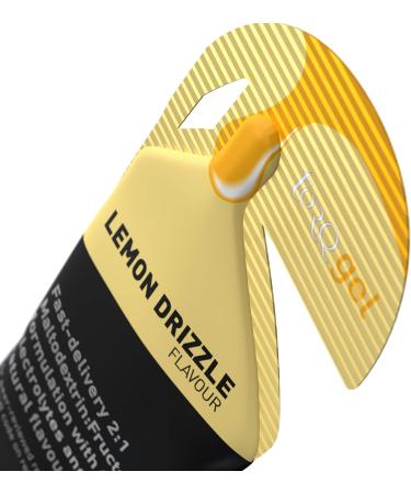 Torq Energy Gel Lemon Drizzle - Sports Cycling Running Gels with 30 g Carbohydrates Box of 15 - Buy Online on GoSupps.com