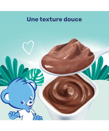 Nestl - P tit Gourmand Lait de Coco Banane Cacao - Cr me Dessert Gourmande pour B b 6 Mois+ - Alimentation B b - Aternative V g tale - Moins Sucr - Sans Colorant ni Conservateur 4x90g (Lot de 4) - Buy Online on GoSupps.com