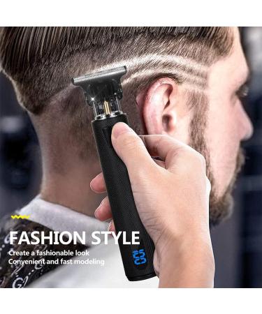 Professional Hair Clippers for Men - Electric Blade LCD Display Oil Head & Carving Razor - International Shipping Available - Buy Online on GoSupps.com