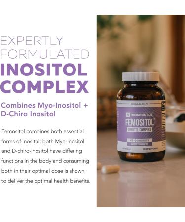 Inositol Supplement | Myo-Inositol & D-Chiro Inositol Complex - Clinically Validated 40:1 Ratio (Vitamin B8)| Hormonal Balance & Healthy Ovarian Function Support (90 Capsules 30 Servings) - Buy Online on GoSupps.com