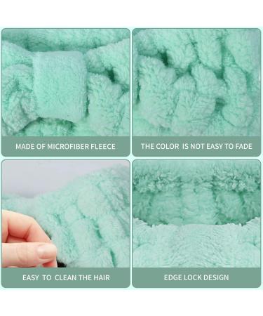 Microfiber Facial Spa Headband 3-Pack for Women & Girls - Elastic, Comfortable Head Wrap for Makeup, Skincare, and Shower - JINS-Hung - Buy Online on GoSupps.com