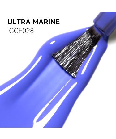 MEGIOR Ultra Marine Gel Nail Polish 15ml Bluish violet Gel Polish High Gloss Soak Off UV LED Nail Gel Polish for Nail Art Manicure Salon DIY Home Gift for Girls - Buy Online on GoSupps.com