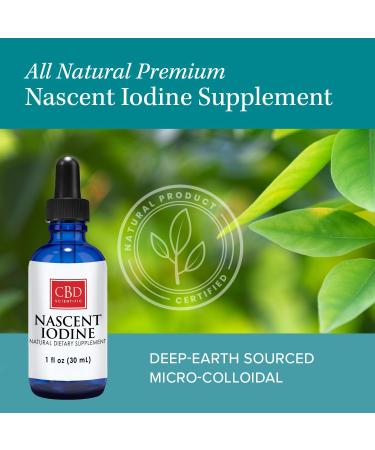 Organic Nascent Iodine Supplement Deep-Earth Sourced. Supports & Detoxifies Thyroid. Metabolism Heath Focus & Better Sleep. 1 950 mcg per Serving - Buy Online on GoSupps.com