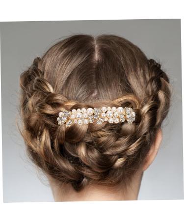 Beaupretty Accessories alloy rhinestone hair comb wedding hair accessories for brides wedding bride hair comb hair accessories for wedding golden wedding hair comb rhinestones crystal Comb - Buy Online on GoSupps.com