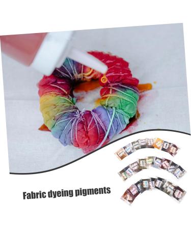 TEHAUX DIY Tie-dye Pigments Textiles Dying Supplies Tie-dye Pigments 26pcs Tie Dye Pigment Powder Child Textile Tie-dye Fabric Dyeing Pigments Multicolor Tie-dye Pigment Kit - Buy Online on GoSupps.com