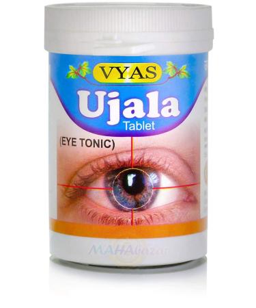 Vyas Ujala 100 Tablets Eye Tonic (Adults/Children All Ages)