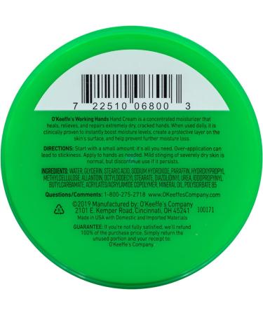 O'Keeffe's Working Hands Value Size Jar 193g (Pack of 5) JAR 193 gram (Pack of 5) - Buy Online on GoSupps.com