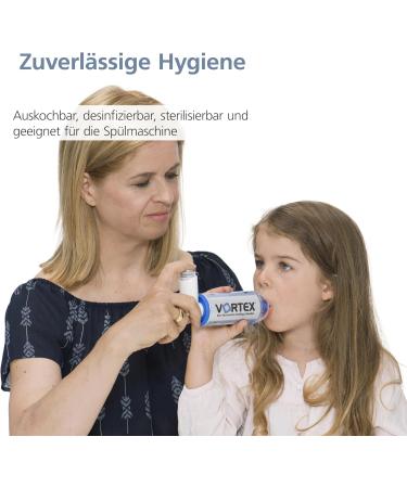Pari Vortex Inhalation Aid with Mouthpiece - For Adults & Children 4+ | Enhance Inhalation with Medication Sprays - Buy Online on GoSupps.com
