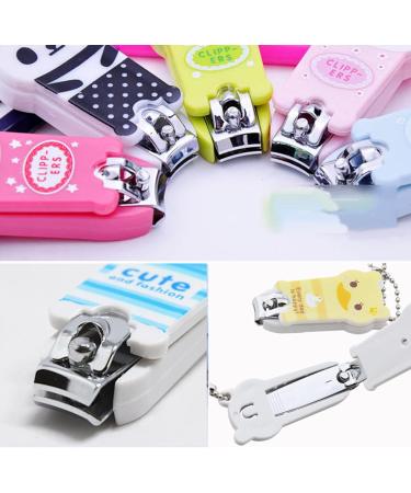Nail Clipper Cute Cartoon Nail Clipper Stainless Steel Fingernail Toenail Cutter for Adult Student Girls - Buy Online on GoSupps.com