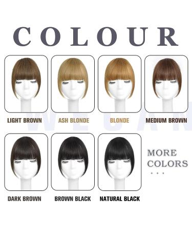 WECAN Clip in Bangs 100% Human Hair Extensions Bangs Hair Clip Natural Black Fringe with Temples Wigs for Women Curved Bangs for Daily Wear (French Bangs  Natural Black) French Bangs #Natural Black - Buy Online on GoSupps.com