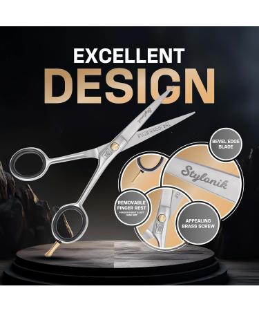 Professional Hair Cutting Scissors - 6.5-Inch Stainless Steel Hairdressing Shears for Men Women & Stylists - Ideal for Salons & Barbers - Buy Online on GoSupps.com