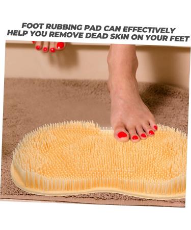 Hemoton Foot Massage Brush - Absorbent Bath Mat and Foot Massager Combo - Buy Online on GoSupps.com