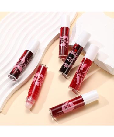 6 piece lip gloss set Roll on Lip Glow Oil highshine filling lip gloss set lip gloss for longlasting glossy caring lips glossy lip oil kit cream 22 - Buy Online on GoSupps.com
