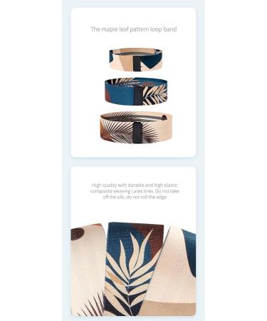 Resistance Bands Set of 3 for Effective Home Workouts | Exercise & Booty Bands for All Fitness Levels - Shop Now - Buy Online on GoSupps.com