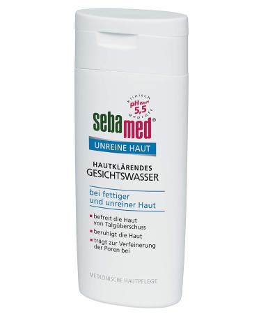 Sebamed Impure Skin Facial Toner 200ml - Deep Cleansing for Oily Skin Hydrates & Refines Complexion - Buy Online on GoSupps.com