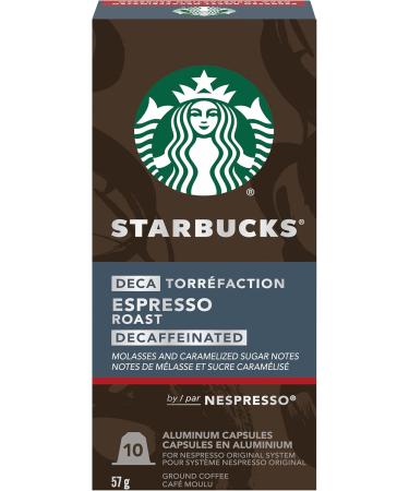 Starbucks By Nespresso Pike Place 5 X 10 Nespresso Coffee Pods 50 Count & by Nespresso Decaf Espresso Roast Nespresso Coffee Capsules Original Line Compatible 10 Nespresso Coffee Pods - Buy Online on GoSupps.com
