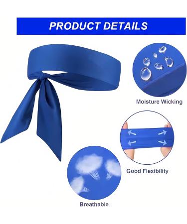 Buy Eihi 4-Piece Headband Welding Strap - Sports Tie for Men & Women Ideal for Running Workout Tennis Karate & Athletics - Buy Online on GoSupps.com