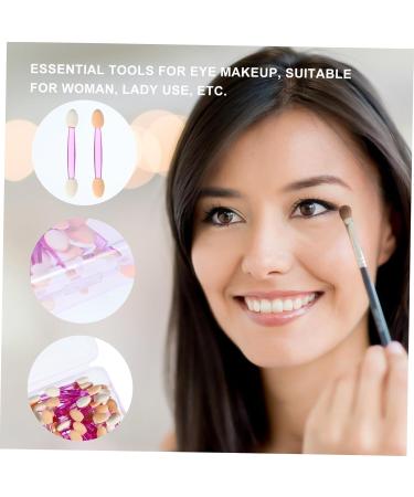 VINTORKY 100pcs Double-ended Eyeshadow Makeup Sponge Sponge Applicator Plastic - Buy Online on GoSupps.com
