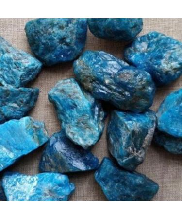 Natural Crystal Rough 50g Natural Clear Quartz Crystal Rock Chips Specimen Collection Natural Mixing Fish Tank (Color : Apatite Size : 2-4 cm)