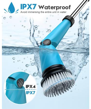 Myteaworld 8 Interchangeable Brush Heads & Organizer Mesh Bag for Easy Grooming | International Shipping Available - Buy Online on GoSupps.com