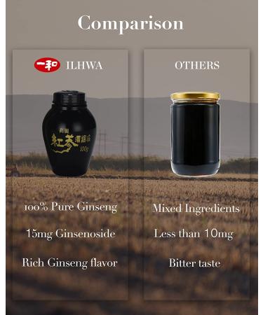 Ilhwa Pure Concentrated Ginseng Tea 1.7 oz - Premium Herbal Boost - Buy Online on GoSupps.com