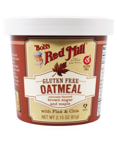 Bob's Red Mill Gluten-Free Oatmeal Cup & Maple  Brown Sugar  2.15 Ounce 2.15 Ounce (Pack of 1) - Buy Online on GoSupps.com