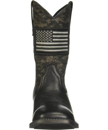 ARIAT Men's Sport Patriot Western Boot 11 - Black Deertan/Black Camo Print - Buy Online on GoSupps.com