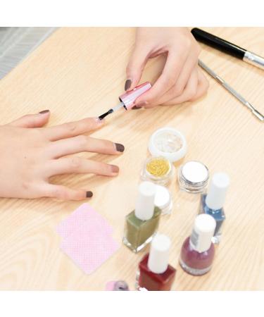 2 Boxes Disposable Nail Polish Remover Pads Heart Shape Nail Wipe Cotton Gel Nail Polish Removers Lint Nail Cleaning Patches Pink - Buy Online on GoSupps.com