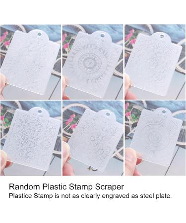 Shengping88 Double-Sided Silicone Nail Art Stamping Set | Steel Plate & Scratch Tools for Manicure | Perfect for Creative Nail Designs - Buy Online on GoSupps.com