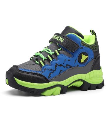 Qciplr children hiking shoes young girls trekking shoes outdoor shoes mountain shoes children children's shoes breathable leisure shoes unisex 31 EU narrow green
