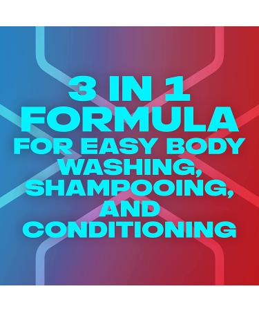 Axe 3-in-1 Body Wash, Shampoo, and Conditioner for Men - Total Fresh Scent, 28 oz (4 Pack) - Buy Online on GoSupps.com