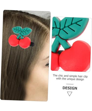 FOMIYES 4 Sets Hair Accessories Cartoon Hairpin Hair Clip for Girls Cartoon Hair Clips for Girls Women Hair Clip Girls Hair Clips Barrettes Hair Barrettes Hair Pins Miss Bang Clip Fruit - Buy Online on GoSupps.com